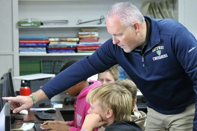 Gateway Christian, Va Beach, GCA - computer class Greg Holestin